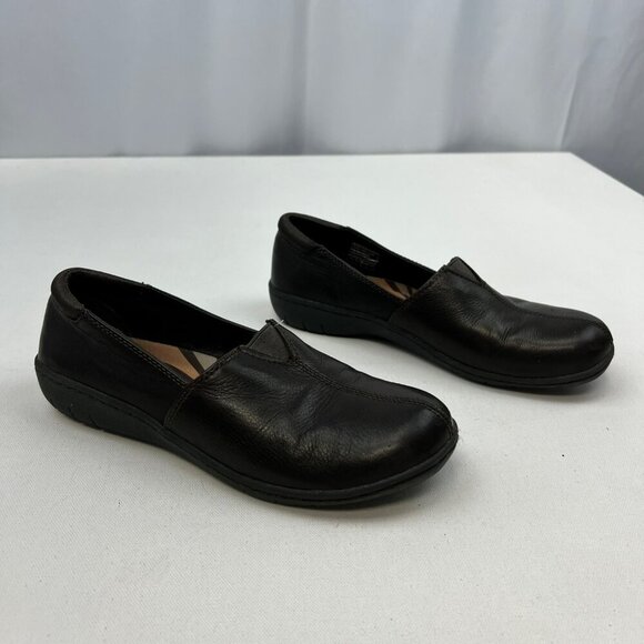 Skechers Women’s Memory Foam Loafers Brown Leather Size 8 - Picture 2 of 9